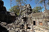 Ta Prohm temple - ruins of the central sanctuary